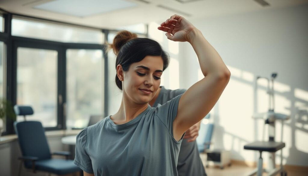 Physiotherapie für Oberarmbeschwerden