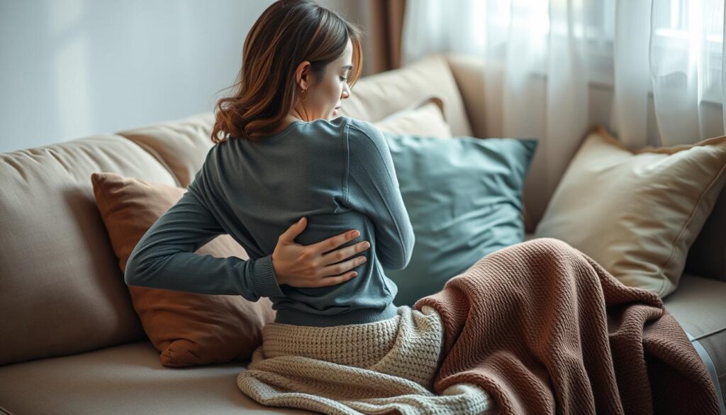 Rückenschmerzen vor der Menstruation