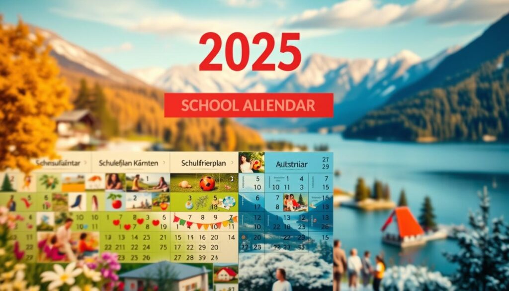 Schulferienplan Kärnten 2025