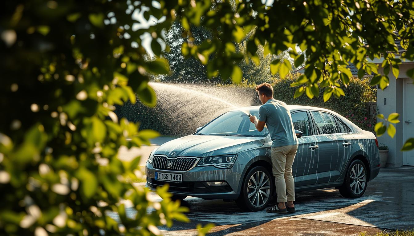 Auto waschen Privatgrundstück NRW